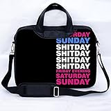 Sidorenko 15-15,6 Zoll Laptoptasche | Laptop Umhängetasche mit Zwei Innentaschen für Zubehör | Notebook-Schultertasche - Notebook-Tasche Dreck- & Wasserabweisend