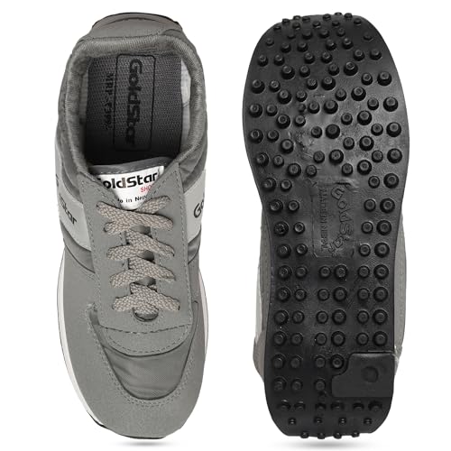 Image of GOLDSTAR 602 Men's Stylish Casual Sneakers Shoes | Lace-Up Lightweight Sports Running Shoes for Men | Comfortable Walking,Runing Gym Training, Jogging, Footwear