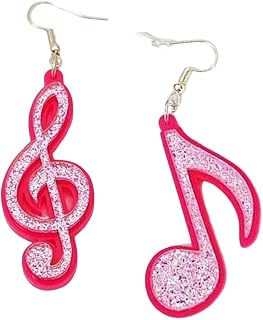 Fashionable Music Note Dangle Earrings With Unique Y Clef Musical Notes Drop Earrings for Women