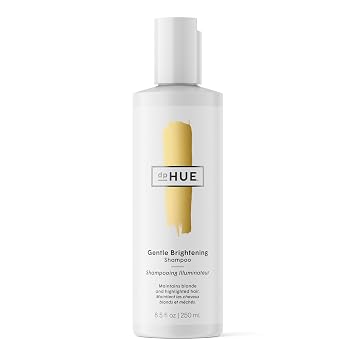 dpHUE Gentle Brightening Shampoo - 8.5 oz - Cleanses While Boosting Brightness & Shine - Fresh, Floral Scent - Color Safe, Vegan, Cruelty Free