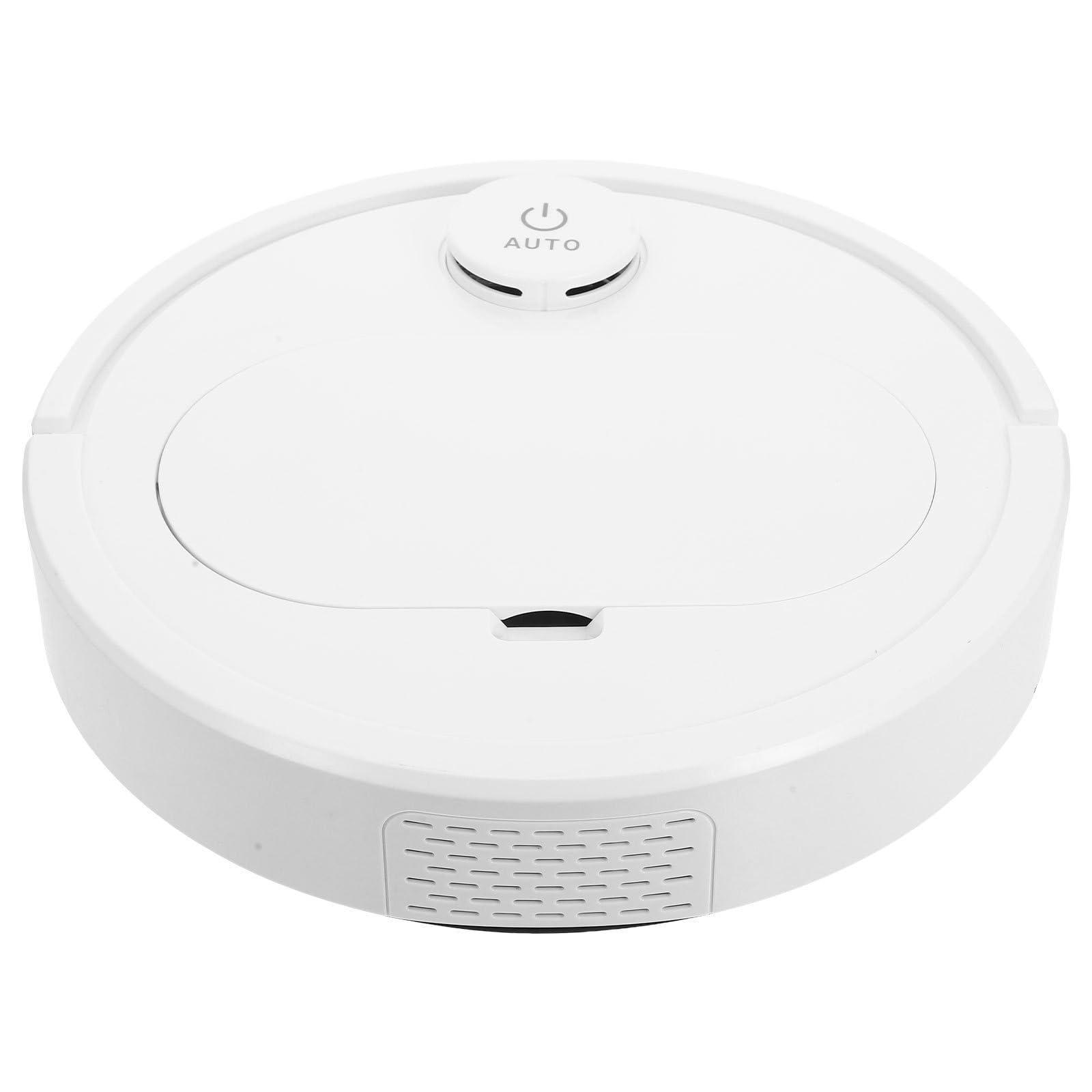 Toyvian Robot Automatique Aspirateur Blanc Moteur Puissant 3000mah pour Nettoyage Sols en Bois et Tapis à Domicile