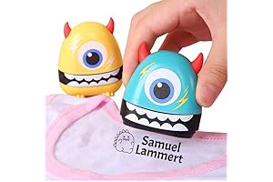 No-Iron Kids Fabric Clothing Labels, Name Stamp for Clothing