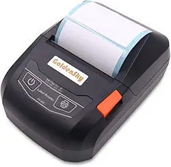 Mini Impressora Goldensky Térmica Portátil 58mm Bluetooth Sem Fio Compatível com Celular ou Computador (MTP 5M)