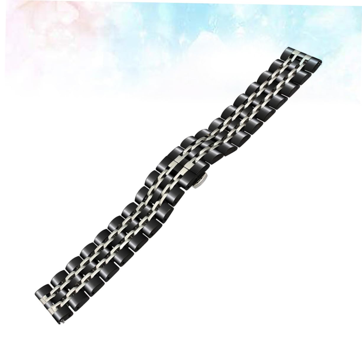 Hemobllo 2 Pièces Bracelet De Montre En Acier Inoxydable Élégance Gracieuse Funky Équipement Compatible Bracelet Large s De Montre De e Intelligente De