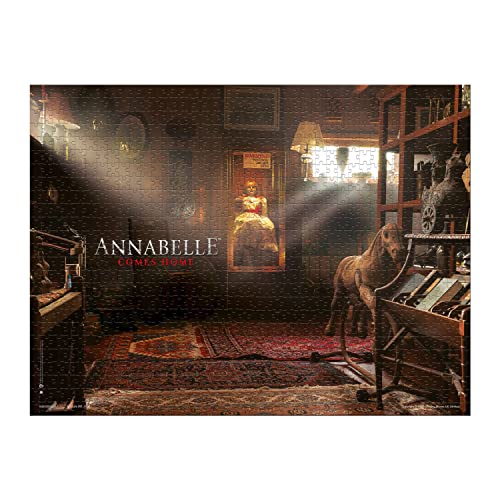 Winning Moves Annabelle 1000-Piece Jigsaw Puzzle Game, Piece together the porcelain star of the Conjuring Universe - Image 2