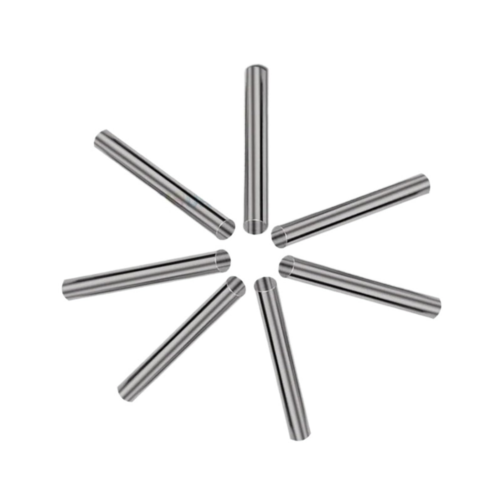 Juego de Calibradores de Pasadores Calibre de pasador de acero de 3,00 a 4,00 mm, calibre de pasador de 1,00 a 2,00 mm, calibre de pasador de 4,00 a 5,00 mm, herramienta de medición de orificios de 5