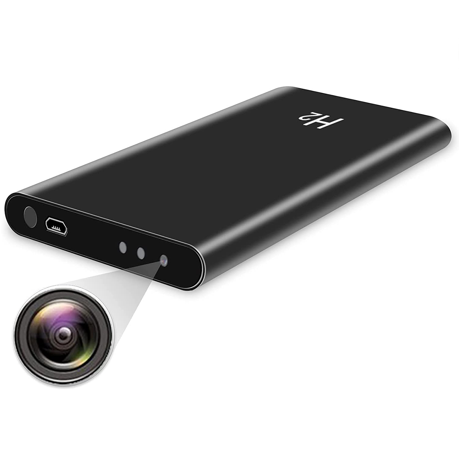 Hidden Camera Power Bank Mini Spycam Video Sound Recording Spy Cam