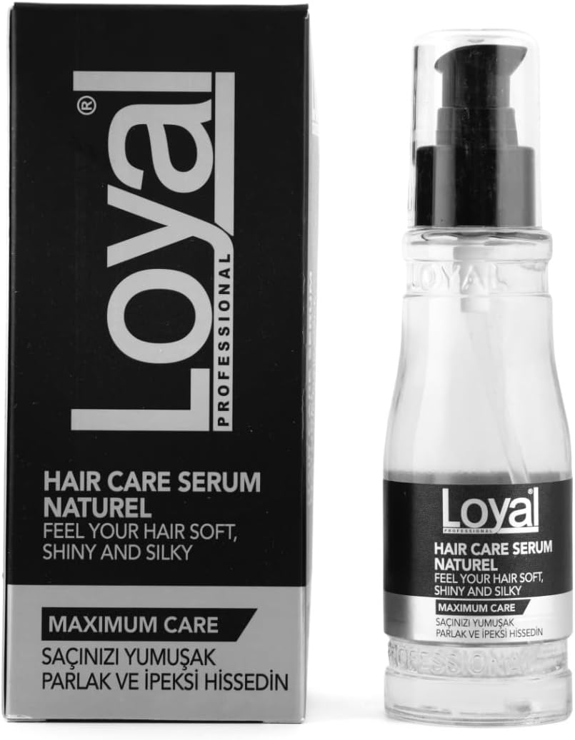 Loyal Naturel Saç Serumu 90 ml – Günlük Kullanıma Uygun, Saçı Yumuşatan ve Parlaklık Veren Bakım Serumu