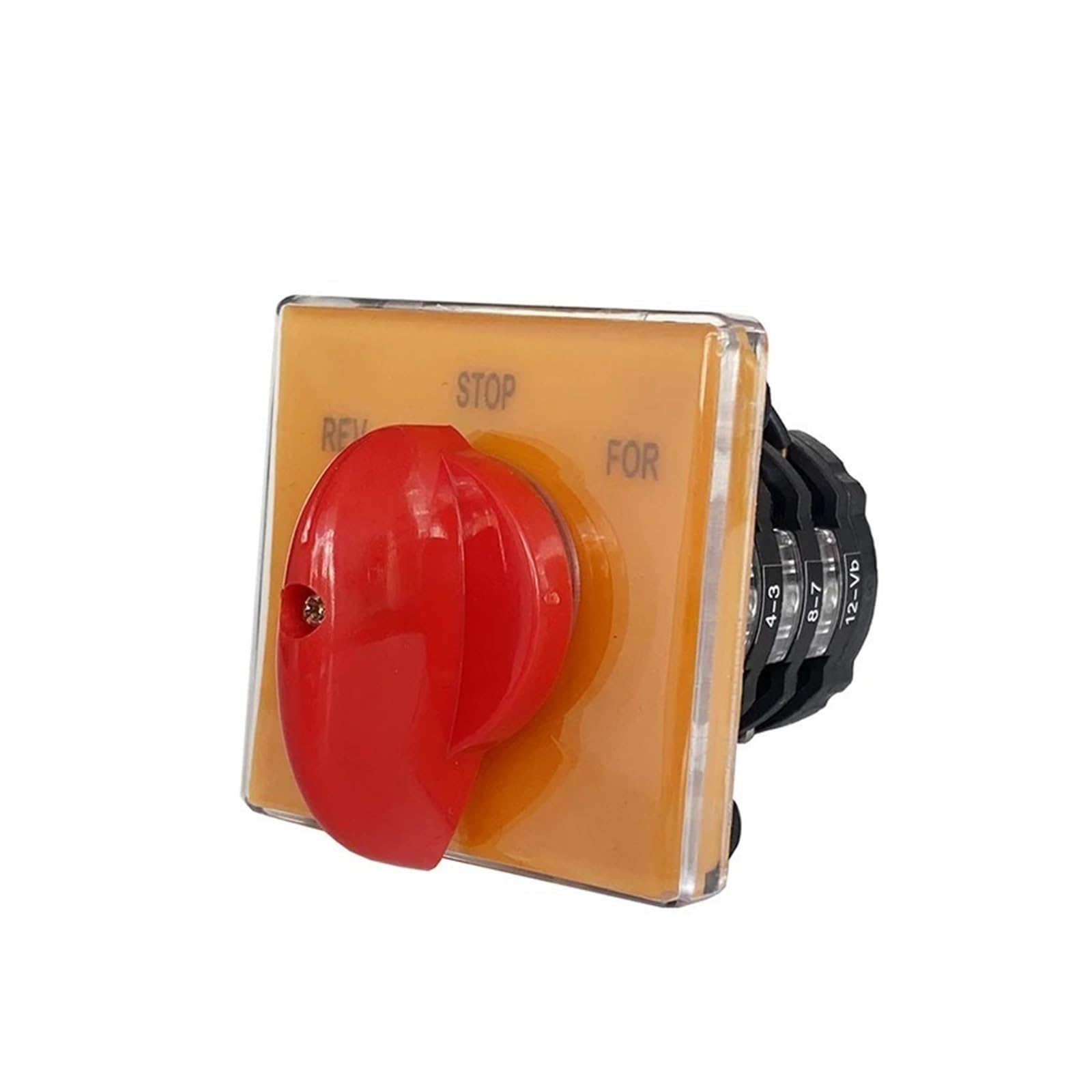 CXFCIHFT Cam Switch 3 Position 3 Phases 20A Forward-Reverse Selector Rotary Changeover Main Switches Motor Control Circuit T-16EXF64D-3