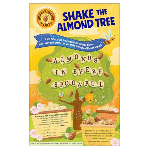 Honey Bunches Of Oats 88177 With Almonds, Heart Healthy, Low Fat, Made With Whole Grain Cereal thumb #2