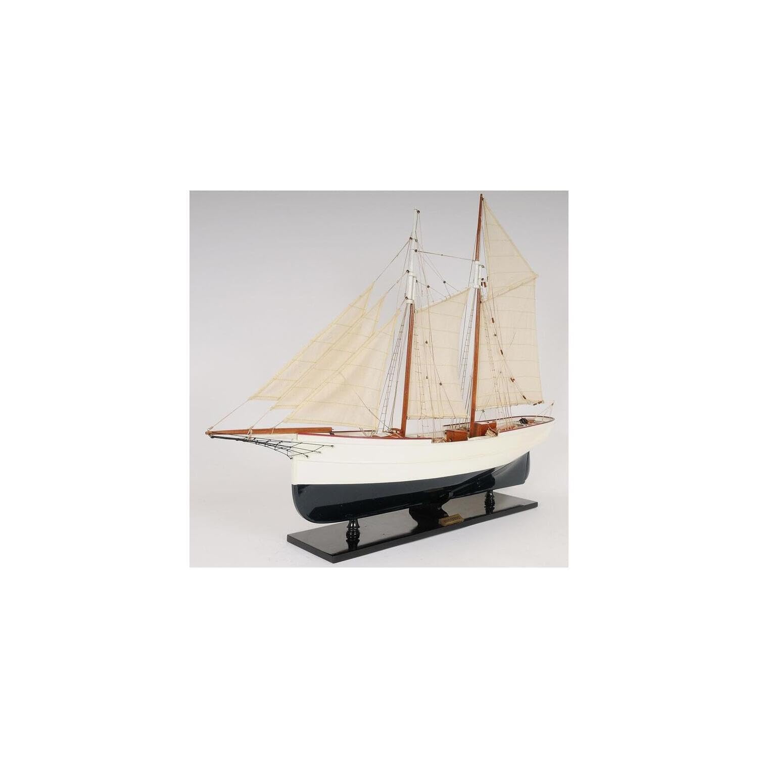 Maykoosh Earthy Elegance WanderBird Ship Model - 100% Handbuilt, Museum Quality Edition, Fully Assembled, 38
