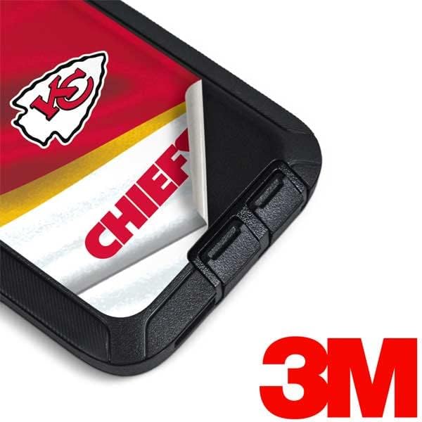 Skinit Decal Skin Compatible with OtterBox Defender Galaxy S9 - Officially Licensed NFL Kansas City Chiefs Design