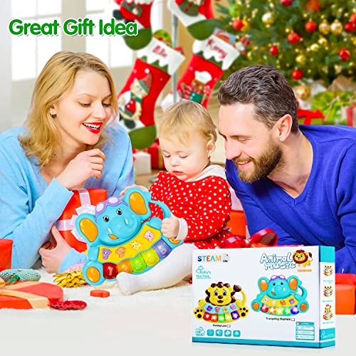 Steam Life Baby Piano Toys, Baby Girl Toys Infant Toys, Baby Music Toys Baby Light Up Toys For 12 18 36 Months, Infant Toys For 12 Months, Birthday Gifts For Baby, Baby Einstein Piano Toys #TOP5