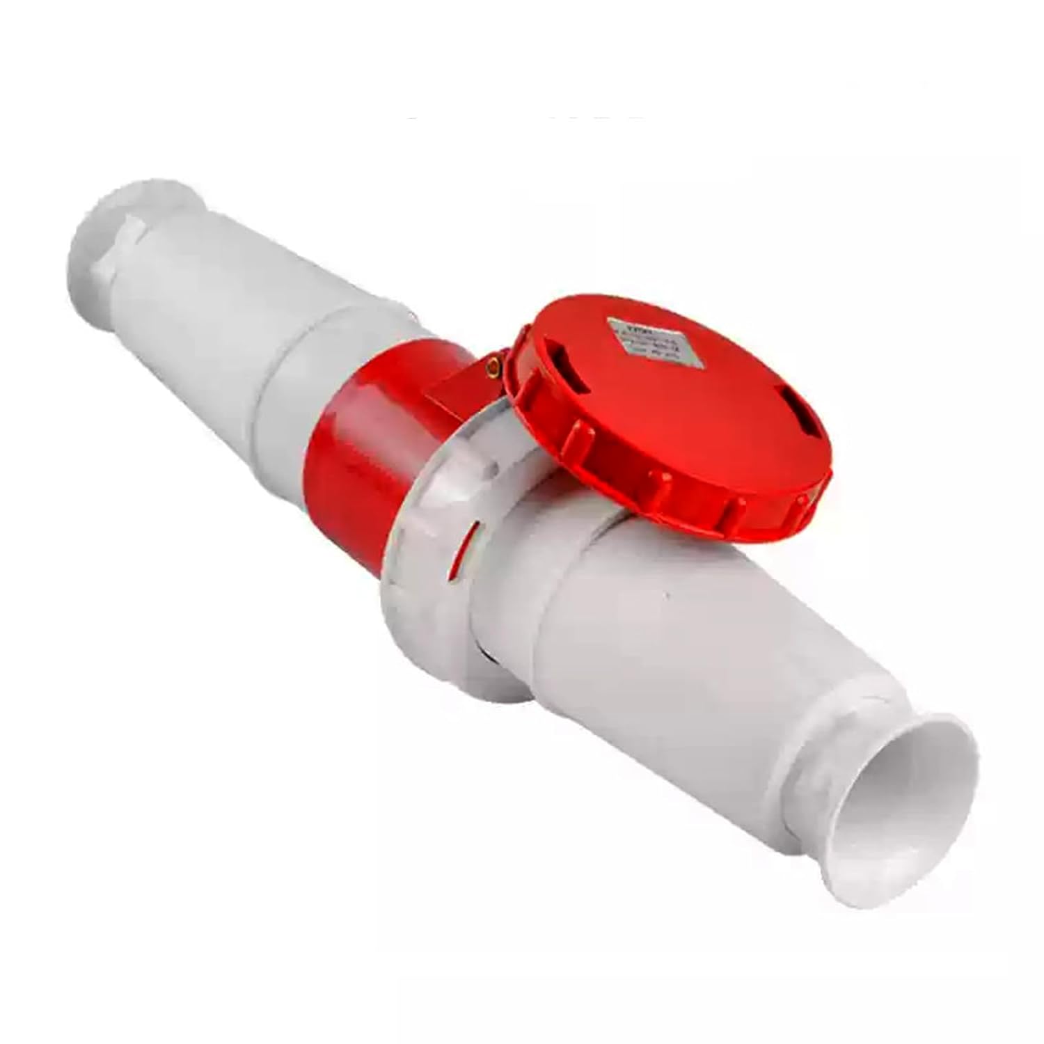 Waterproof CEE White Industrial Connector Activity Socket 4Pin 125A 380V-415V 3P+E IP67 (Activity Socket)