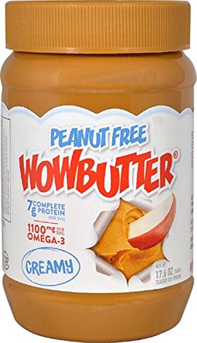 Safe 4 School WOWBUTTER Sabor a Mantequilla de Maní Cremosa 17.6 oz (Paquete de 6)
