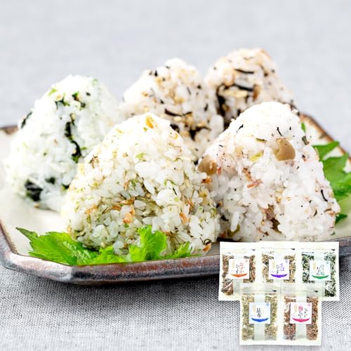 澤田食品 無添加 ふりかけ 詰め合わせ 5種 生ふりかけ いか昆布 梅ちりめん さばひじき おかかひじき のり塩わかめ ごはんのお供 ギフト 手土産 個包装…