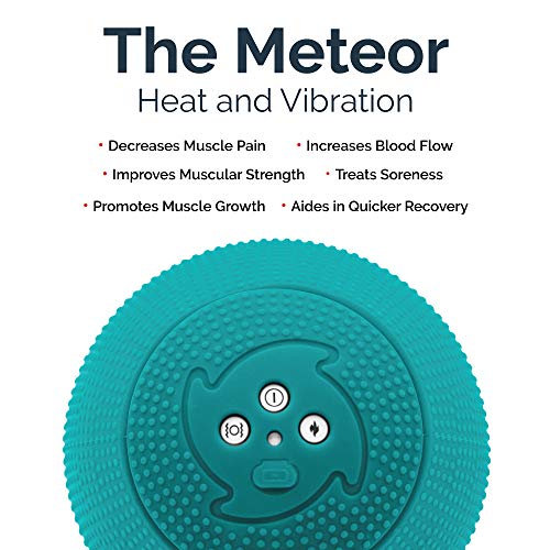 Myostorm Heating Vibrating Massage Ball Roller For Deep Tissue Muscle Recovery Therapy And Pain Relief W/Heat + 4 Speed Vibration #TOP1