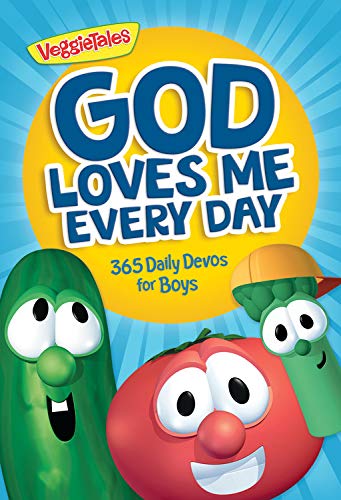 God Loves Me Every Day: 365 Daily Devos for Boys (Veggietales)