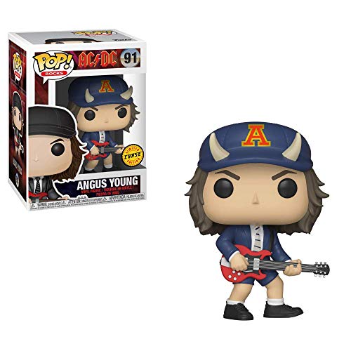 Funko Pop! Rocks: AC/DC – Angus Young – 1 Chance sur 6 D’avoir une Variante Rare Chase – Figurine en Vinyle à Collectionner – Idée de Cadeau – Produits Officiels – Music Fans - Les Beatles, Paul McCartney, John Lennon, RIngo Starr, George Harrison Funko Pop! Rocks: AC/DC - Angus Young - 1 Chance sur 6 D'avoir une Variante Rare Chase - Figurine en Vinyle à Collectionner - Idée de Cadeau - Produits Officiels - Music Fans – Image 4