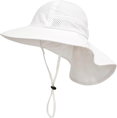 Miniatura 8 de Sombrero de sol para bebé, UPF 50+, sombreros de playa de ala ancha para niños y niñas de 0 a 6 años