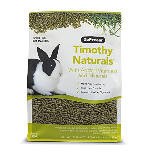 Zupreem - Alimento Conejos Timothy Naturals | Pienso en Pellets Conejo - 2,25 kg