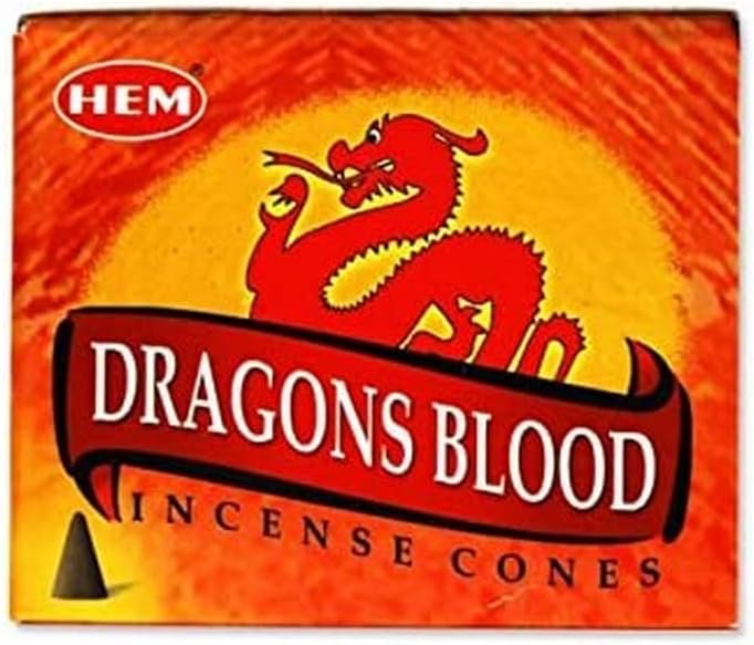 HEM Dragon's Blood - 10 Cones - Incense From India [Misc.]