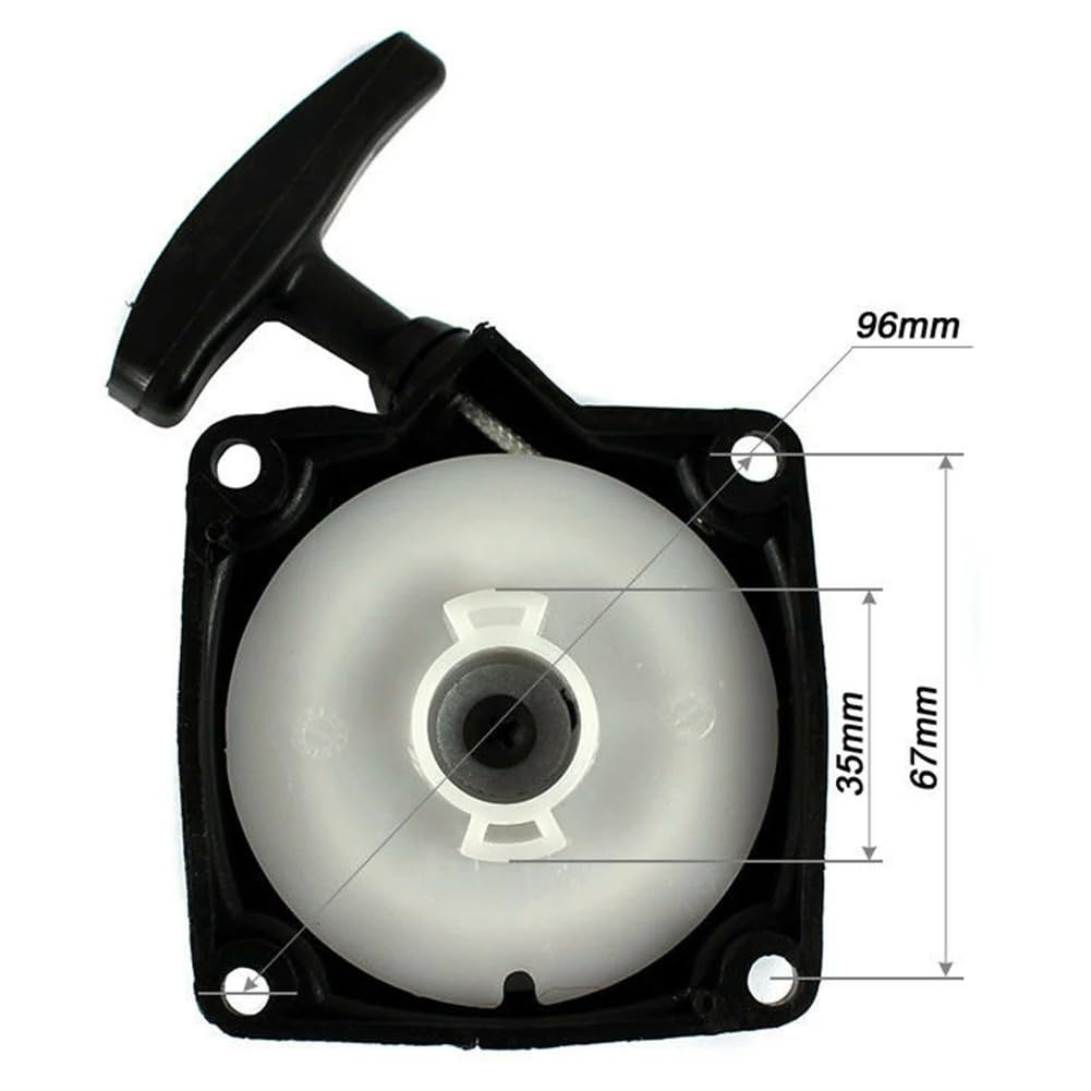 Attrezzi da Giardino Parti Pull Starter Auger 1 pz Accessori Lancia decespugliatore Parti del Tosaerba Sostituisci la Sostituzione delle Parti