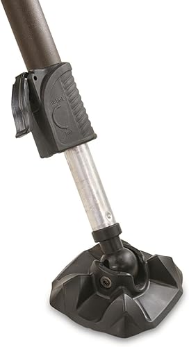 Miniatura 6 de Silla ciega de alta calidad marco de acero con asiento acolchado, plegable y portátil con raíces de campo de roble musgoso