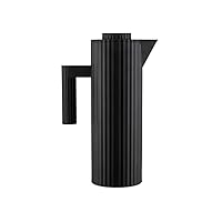 Alessi Plissé MDL12 B - Caraffa Termoisolante di Design con Vetro Termico Interno a Doppia Parete