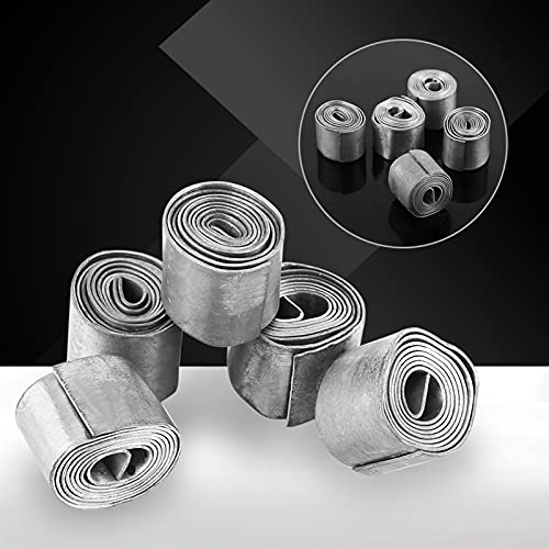 Tira de Folha Macia de Pesca de 0,6 Mm, 5 Rolos Acessórios de Pesca Sinkers Pesos Equipamento Acessó