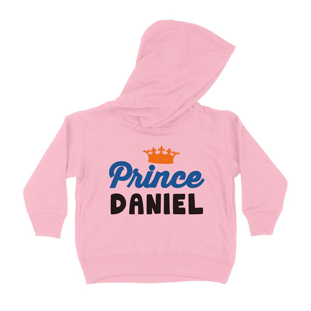 Prince Daniel Kids Hoodie Sweatshirt Toddler 5T Light Pink