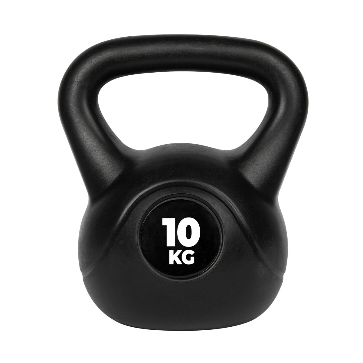 VirtuFit Kettlebell in PVC – 10 kg – Nero
