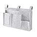 Produktbild EBETA E Filz Betttasche Bett Organizer Hochbett Aufbewahrungstasche für Buch, Magazin, Handy, Kopfhörer