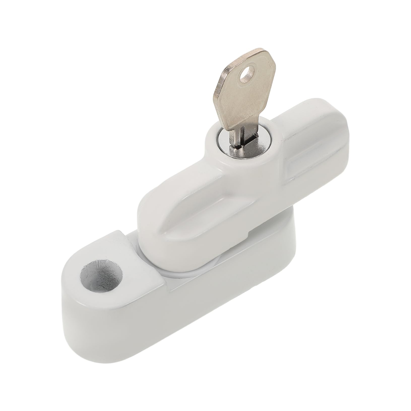 SHINEOFI 4ensembles Verrou De Sécurité Pour Fenêtres Avec Clé Loquet De Remplacement Pour Fenêtres Garçon Fille Accidentelles Installation Facile Et