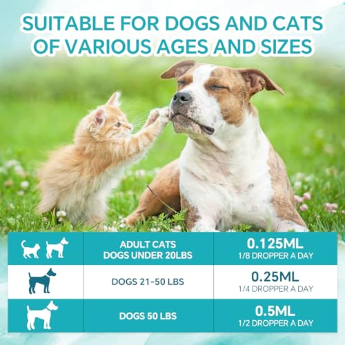 Woyamay Hemp Oil for Dogs and Cats - Rich in Omega 3, 6, 9 and Organic Extract Helps Pets with Аnxiеty, Barking, Pаin, Strеss, Slееp, Аrthritis, Sеizures Rеlief, Pets Calming Treat (4 Pack)