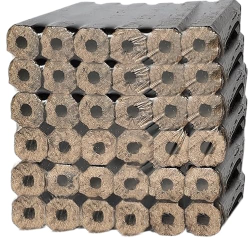 Homefire High Energy Ultra Dry Heat Logs Open Fire Log Eco Wood Fuel (36 Heat Logs)