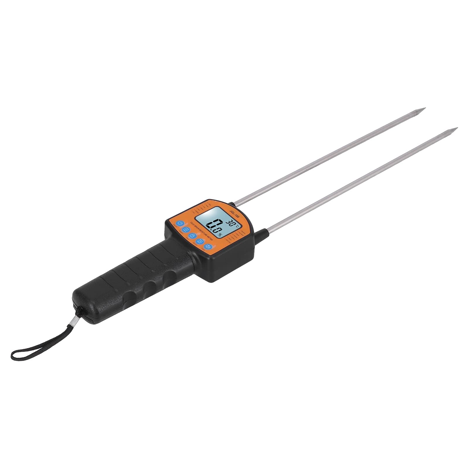 Feuchtigkeitsmesser, Tragbares LCD-Display mit Hintergrundbeleuchtung, Sofortiges Lesegerät für Pflanzen Im Freien