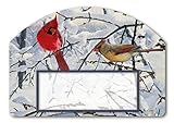 Magnet Works MAIL71012 Winter Morning Cardinals Yard DeSign