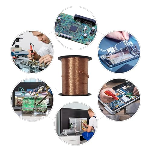 Image of VMTRONIX Desoldering Wire | Solder Remover Wire Roll | Desoldering Wick Copper Wire 3.5 Meter Length | Desoldering Wire Solder Remover Roll