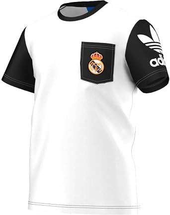 Adidas 2015/16 Real Madrid CF POCKET TEE [WHITE] XS