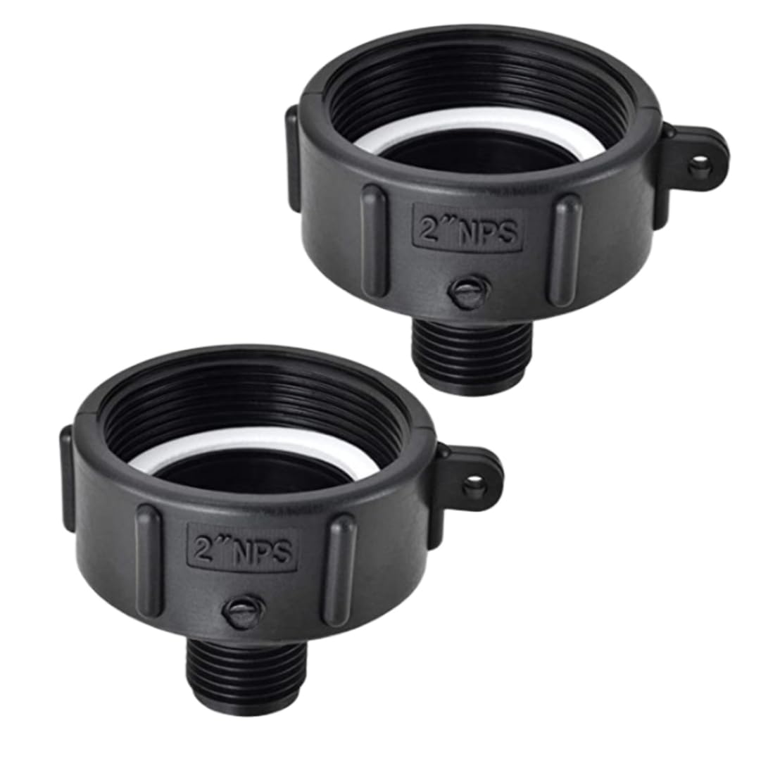 Adaptateur IBC 2 NPS connecteur de robinet pour tuyau cuve de jardin
