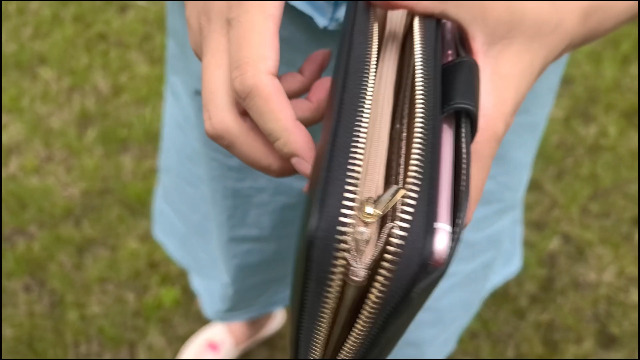 Heaye Women Wristlet Wallet with Cell Phone Holder Zip Around