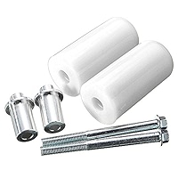 Protector De Caída Frame Slider Crash Pad Para Grom MSX125 125SF Negro Zulema Motores Deslizantes Del Cuadro