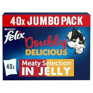 FELIX Doubly Delicious Countryside Selection in Jelly Wet Cat Food 40x85g