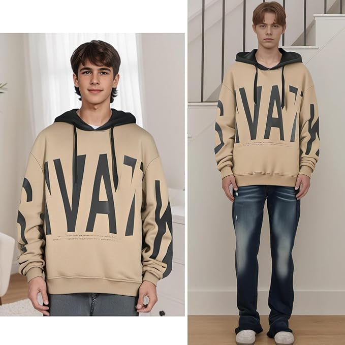 Image of Tagas Hoodie for Men|Sweatshirt for Man Stylish | Hooded (Sweatshirt) for Mans| Winter Wear for Mans Fleece