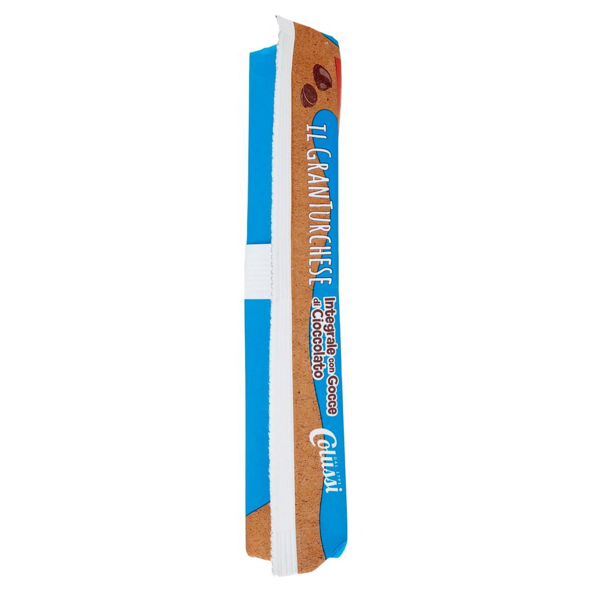 8X Colussi Il GranTurchese con Farina Integrale e Gocce di Cioccolato 6 Porzioni Salvafreschezza 340g [CAIYA® BOX da 8 Confezioni]