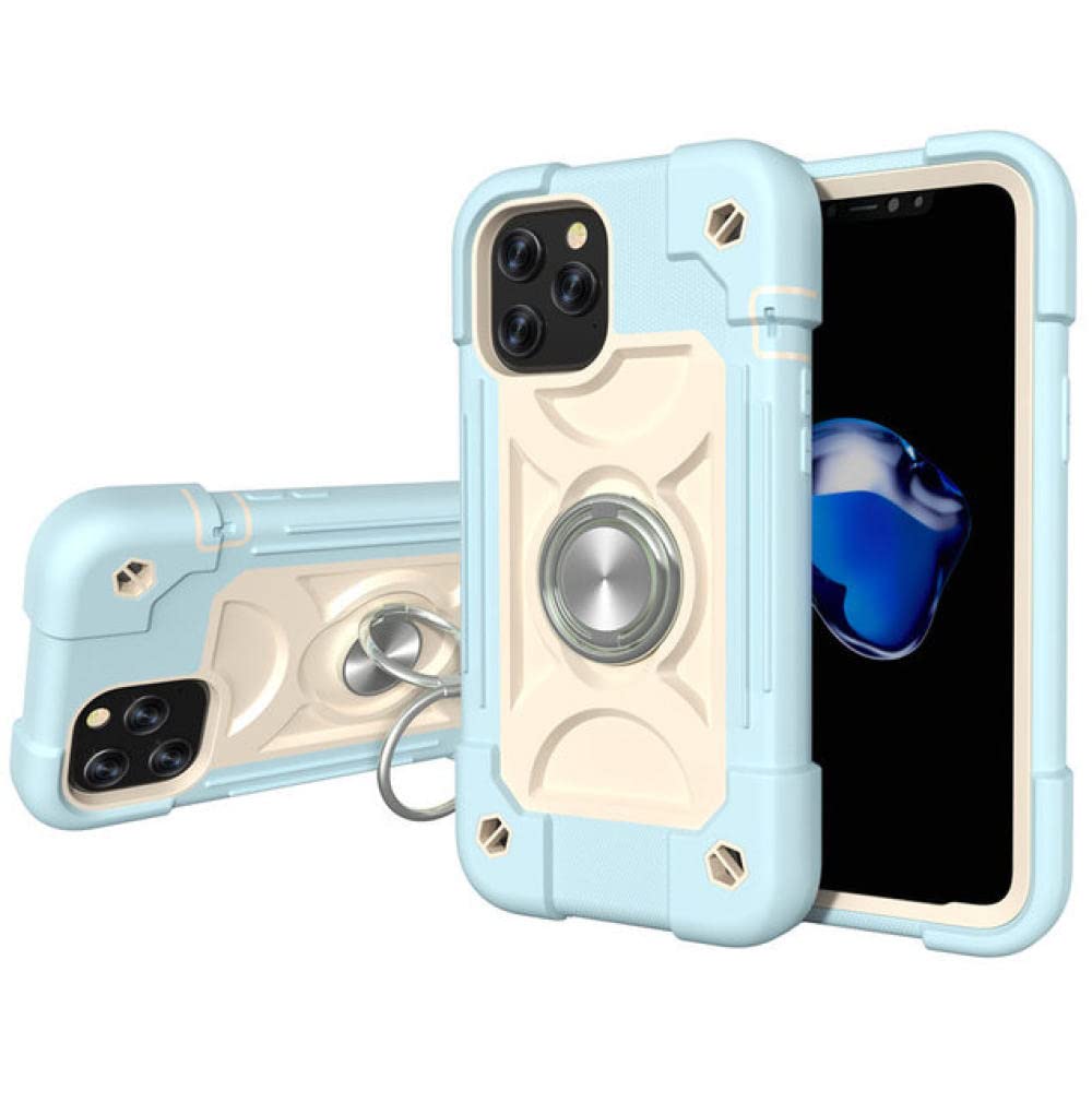 Coque iPhone XR armure bumper rigide avec anneau coloré robuste antichoc - 6