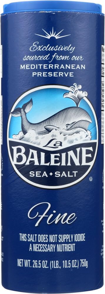 La Baleine, Sal Fina, 26.5 oz (Pack de 3)