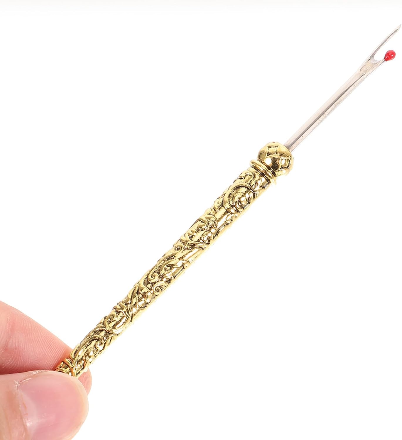 2pcs Antique Metal Thread Ripper Tool Golden Seam Ripper for Sewing