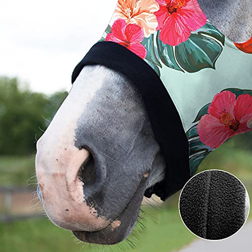 Cagoule pour chevaux Harrison Howard flamant rose L - 3
